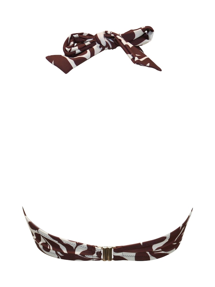 Pour Moi Black Madrid Underwired Halter Triangle Top - Image 4 of 4