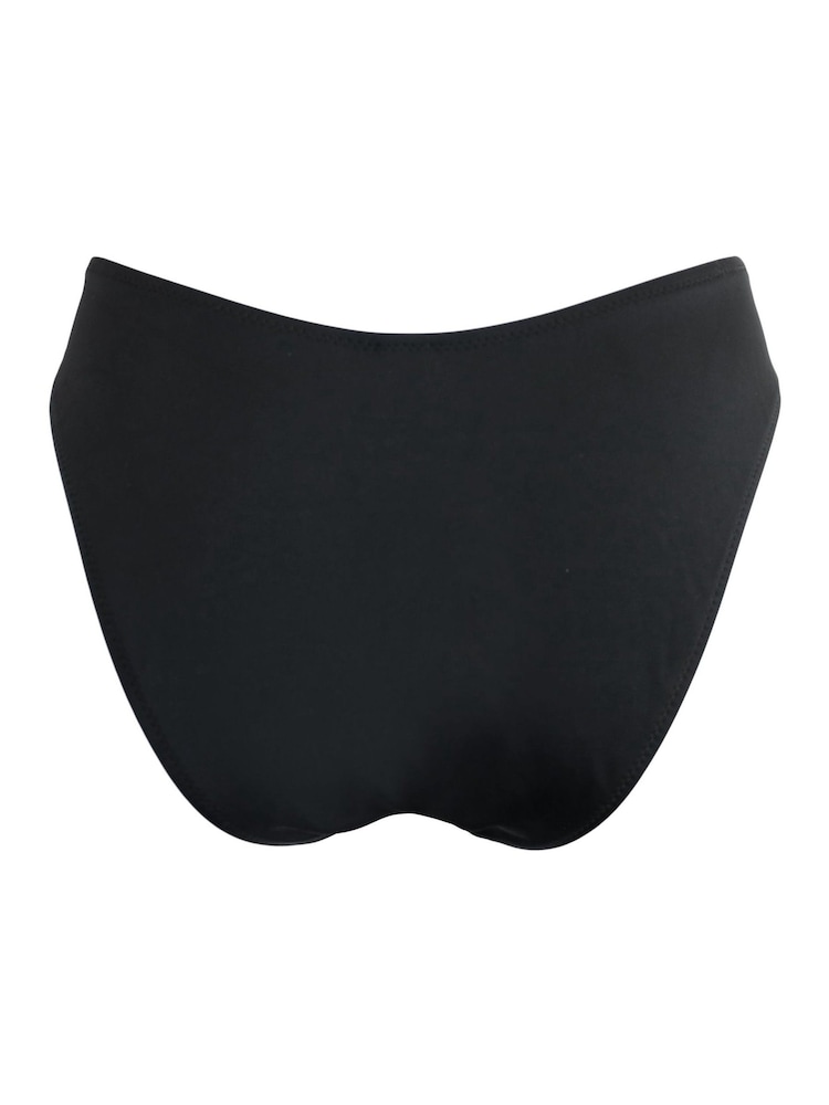 Pour Moi Black Sydney High Leg Bikini Briefs - Image 4 of 4