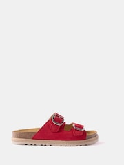 Mint Velvet Hannah Two Strap Sliders - Image 3 of 6
