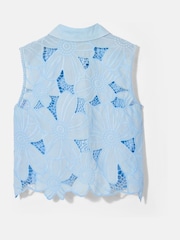 Mint Velvet Floral 100% Cotton Shirt - Imagen 7 de 7