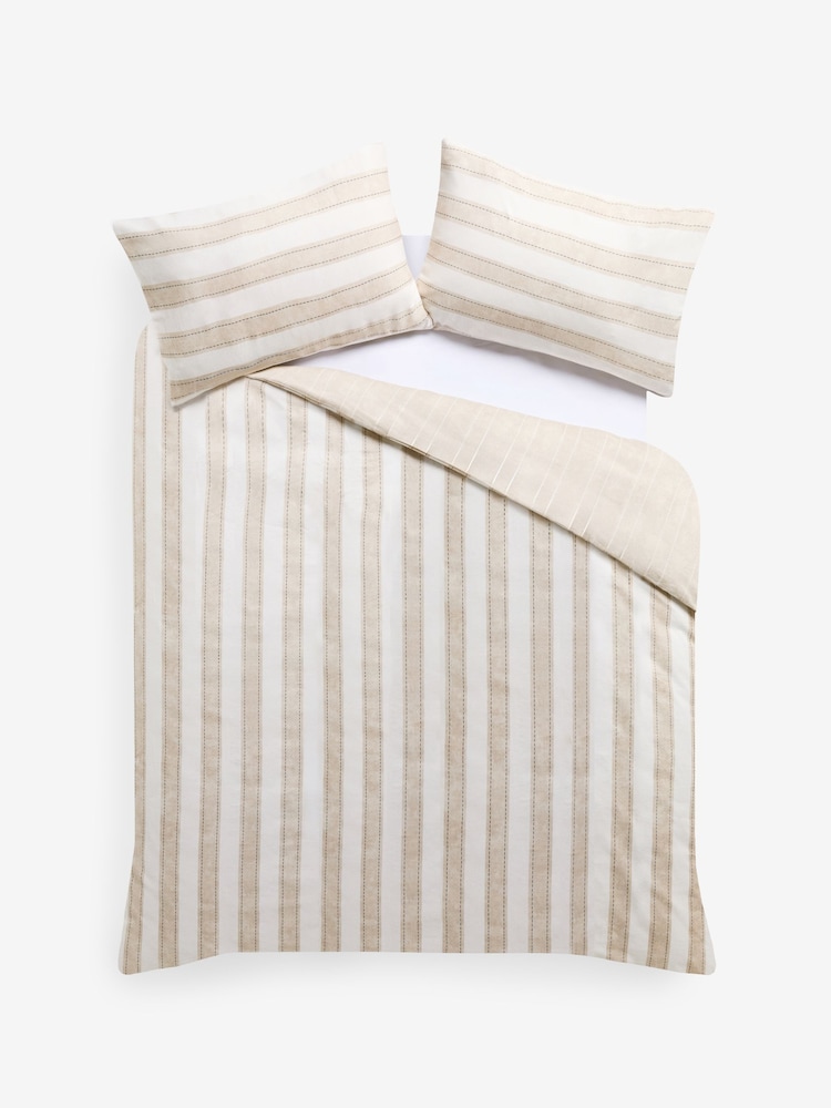 Brushed Reversible Duvet Cover and Pillowcase Set - Slika 5 iz 5