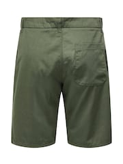 Only & Sons Grey Chinos Shorts 2 Pack - Image 5 of 6