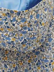 Joules Blue Printed Raincoat - Image 5 of 5