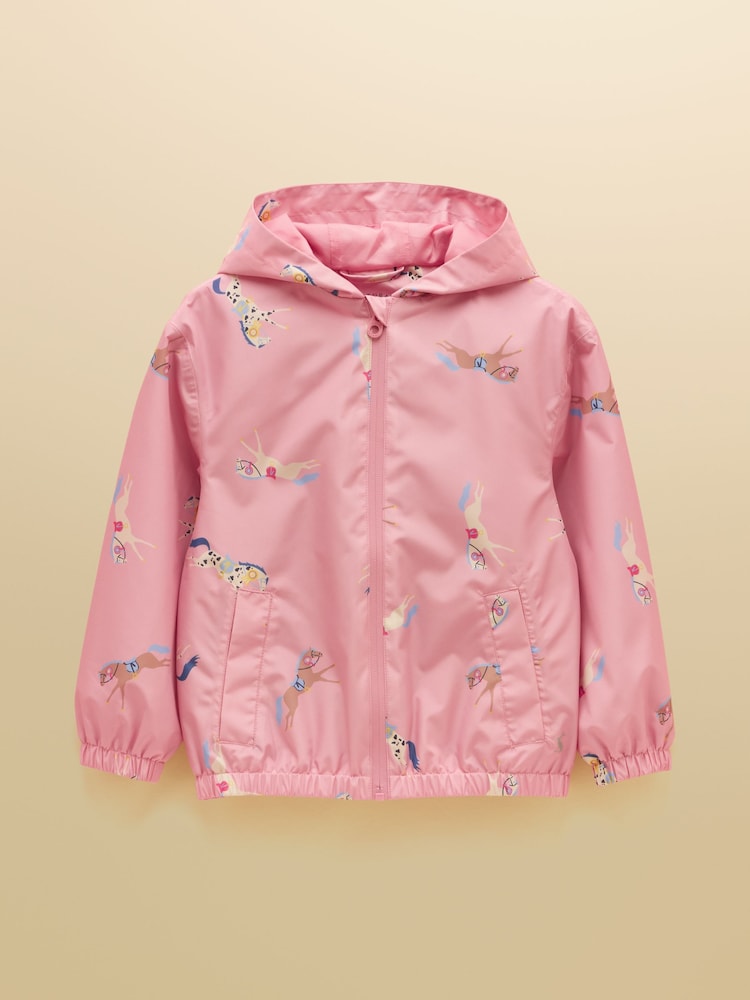 Joules Pink Raincoat - Image 1 of 6