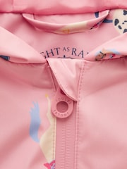 Joules Pink Raincoat - Image 3 of 6