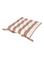 Yard 2 Pack Hayle Striped Cotton Seat Pads - Imagen 5 de 7