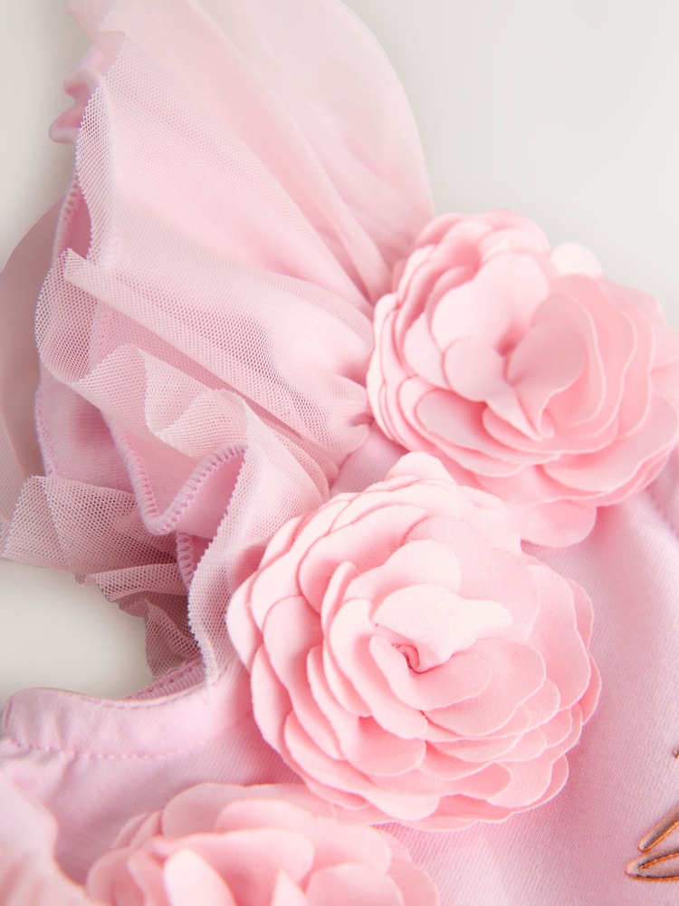 Vestido de malla con corpiño rosa de Baker by Ted Baker 3D - Imagen 12 de 12 Vestido de malla con corpiño rosa de Baker by Ted Baker 3D - Imagen 12 de 12