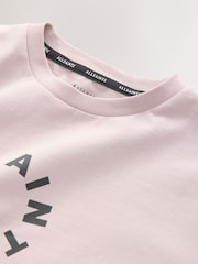 smALLSAINTS Pink Tierra T-Shirt and Sweat Shorts Set - Image 10 of 12