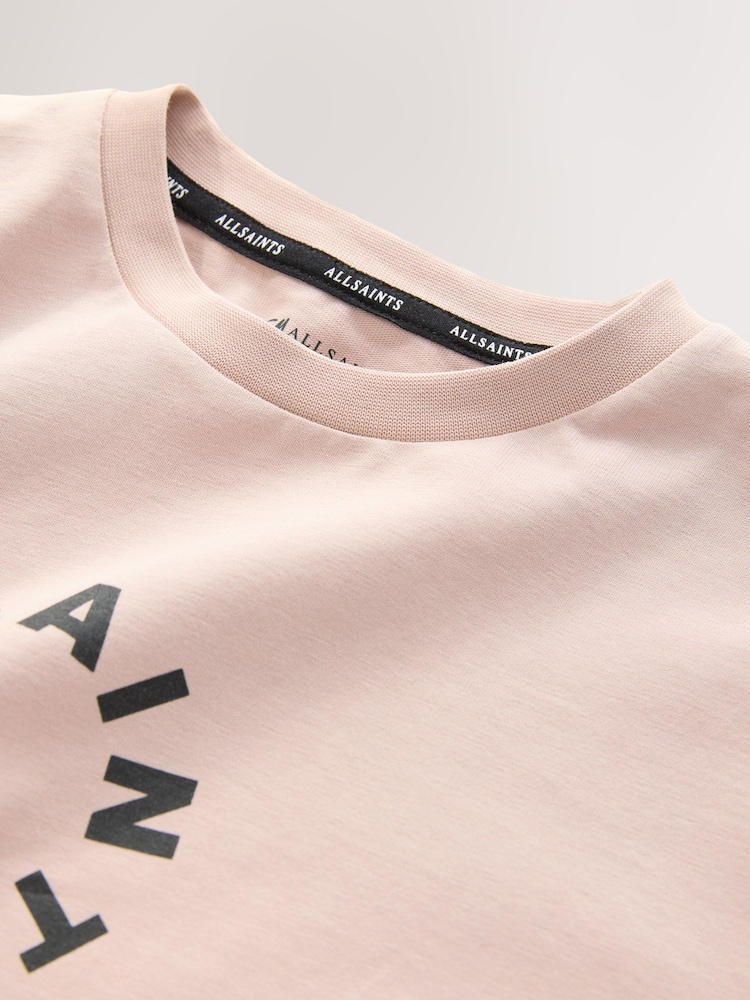 smALLSAINTS Pink Tierra T-Shirt and Sweat Shorts Set - Image 5 of 5