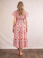 Lakeland Clothing Tulla Midi 100% Cotton Dress - Image 4 of 7