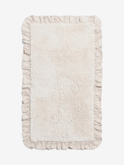 Natural Frill Bath Mat - Image 3 of 3