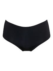 Preto - Pour Moi Bonded No VPL Shorty Knickers - Imagem 3 de 4
