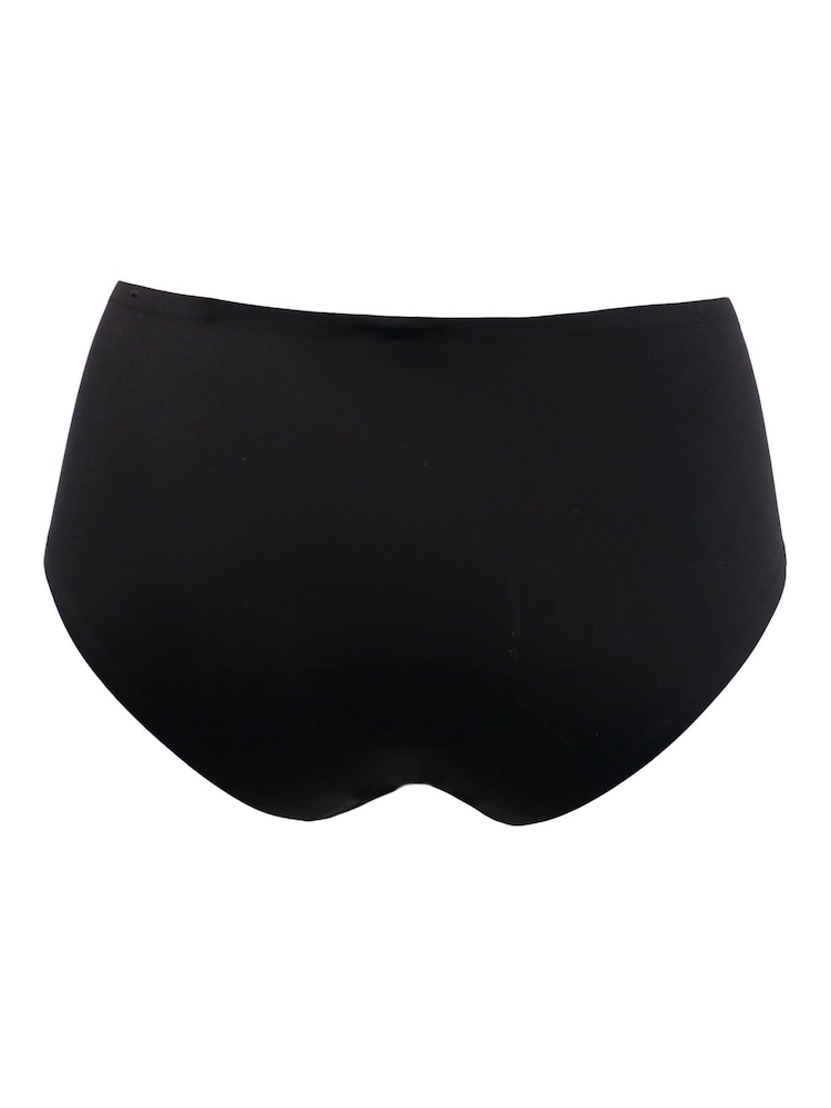 Preto - Pour Moi Bonded No VPL Shorty Knickers - Imagem 4 de 4