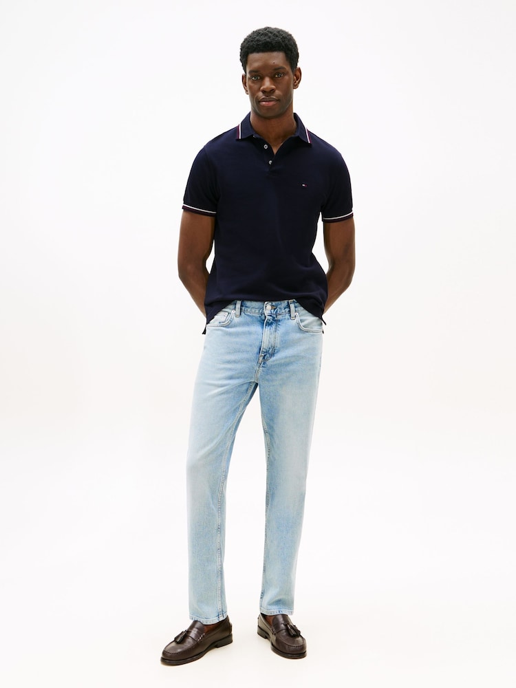 Tommy Hilfiger Slim Fit Tipped Polo Shirt - Bild 2 von 7