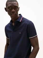 Tommy Hilfiger Slim Fit Tipped Polo Shirt - Bild 4 von 7