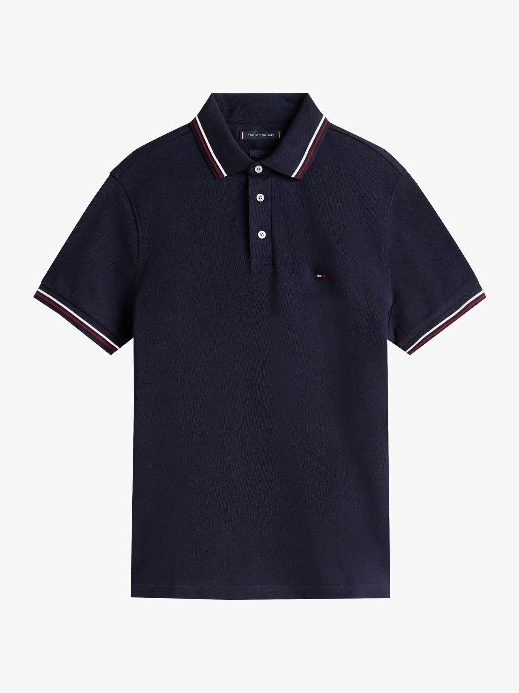 Next：日本 ブルー - Tommy Hilfiger スリムフィット ティップド