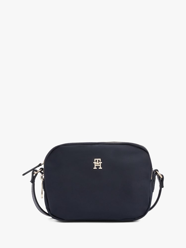 Tommy Hilfiger Blue Emblem Crossover Bag - Image 1 of 5