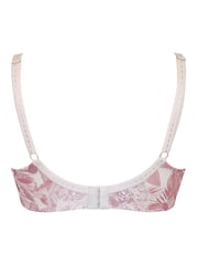 Pour Moi Pink Bliss Printed Mesh Non Padded Side Support Bra - Image 4 of 4