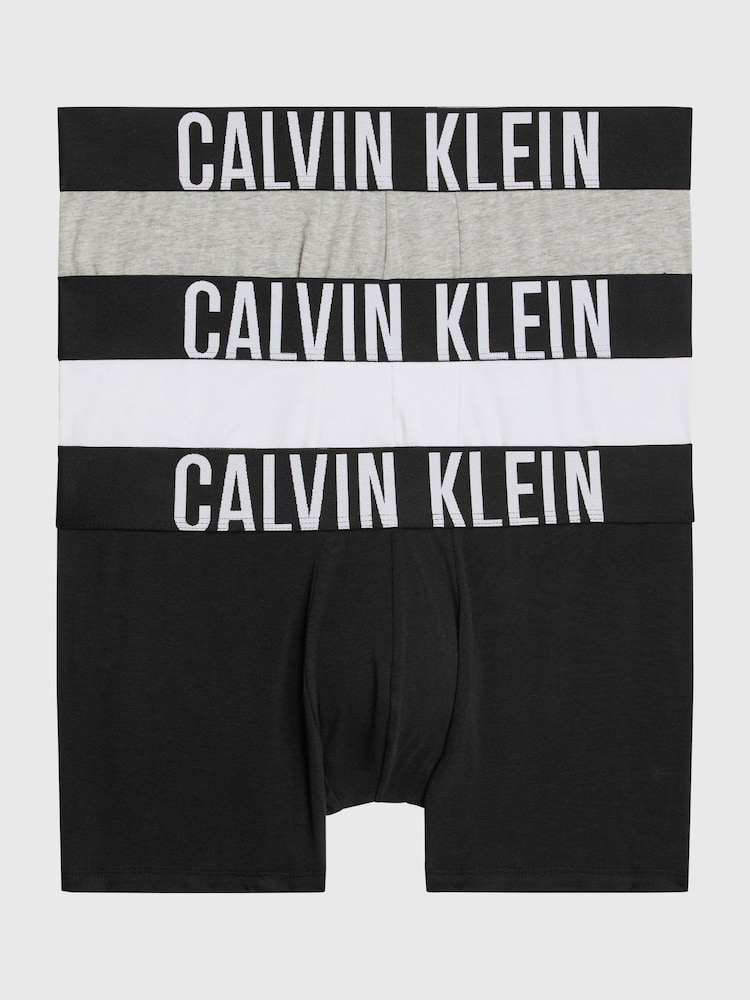 Calvin Klein Black Intense Power Trunks 3 Pack - Image 1 of 1