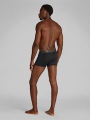 Calvin Klein Black Micro Stretch Trunks 3 Pack - Image 3 of 5