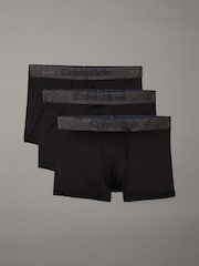 Calvin Klein Black Micro Stretch Trunks 3 Pack - Image 5 of 5