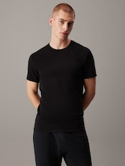 Calvin Klein Black Lounge T-Shirts 3 Pack - Image 6 of 7