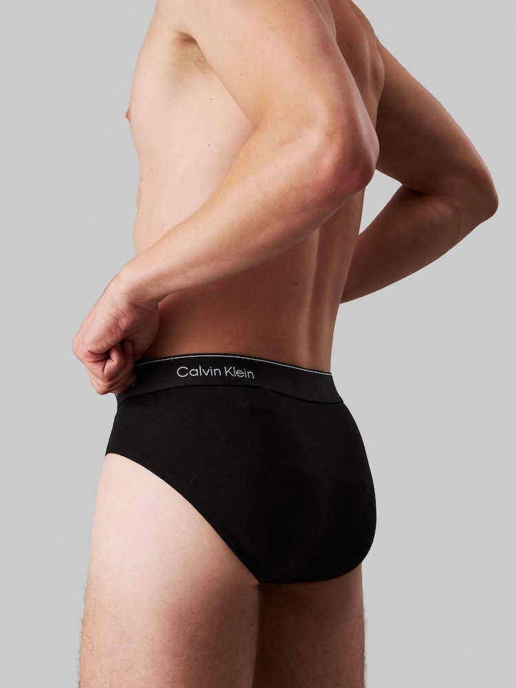 Calvin Klein Briefs 3 Pack with Icon Stretch - Image 5 of 5