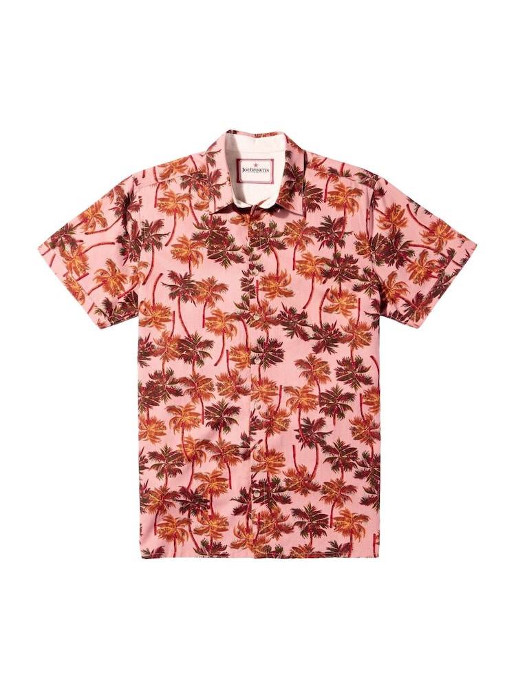 Joe Browns Palm Tree Print Short Sleeve Shirt - Imagen 6 de 6 Joe Browns Palm Tree Print Short Sleeve Shirt - Imagen 6 de 6