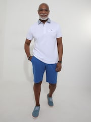 Joe Browns White Smart Trim Polo Shirt - Image 2 of 5