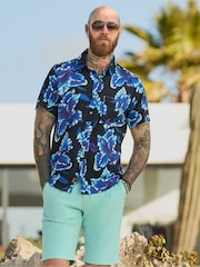 Joe Browns Green Washed Chino Shorts - Image 1 of 7
