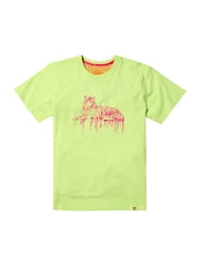 Joe Browns 100% Cotton Drippy Tiger Graphic Short Sleeve T-Shirt - Bild 5 von 5