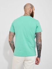 Joe Browns Blue 100% Cotton Motorbike Graphic Short Sleeve T-Shirt - Image 4 of 6