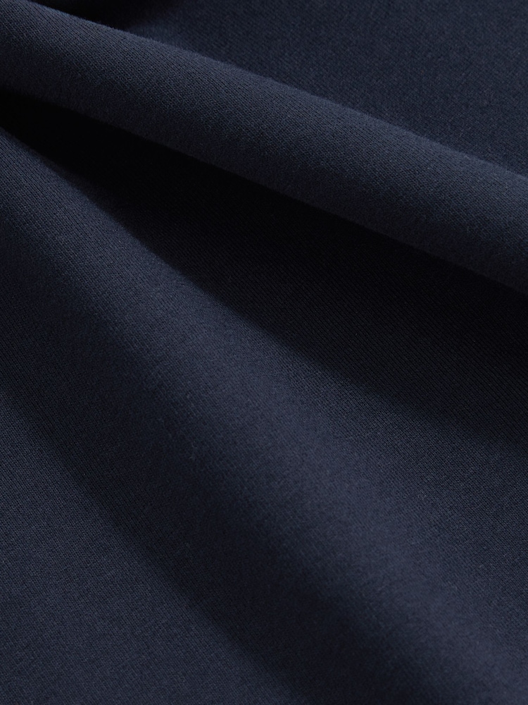 Reiss Navy Joe Stretch-Cotton Crew-Neck T-Shirt - Image 6 of 6
