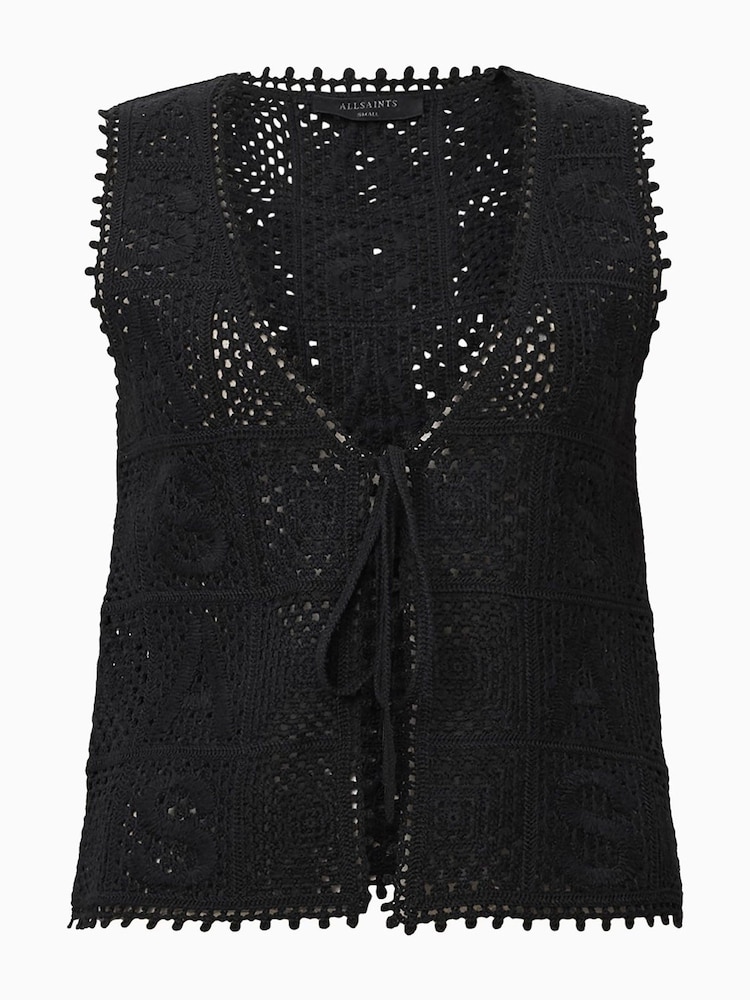 AllSaints 100% Cotton Waistcoat - Изображение 7 из 7
