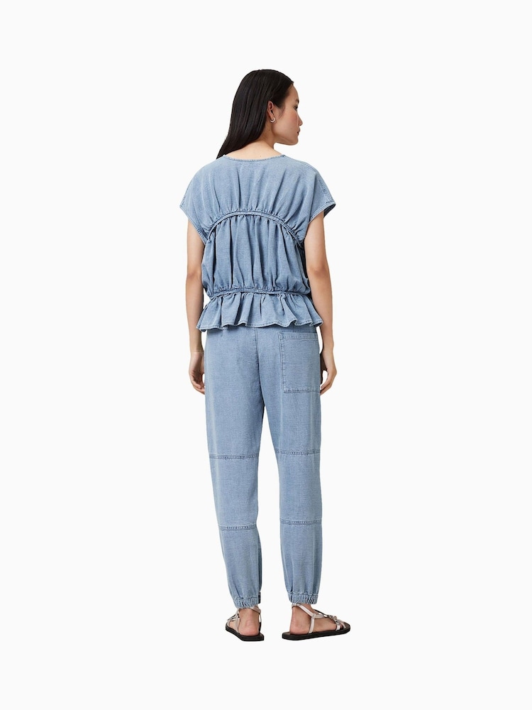 AllSaints Blue Val Trousers - Image 2 of 8