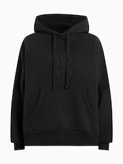 AllSaints Black Stacks Talon Hoodie - Image 7 of 8