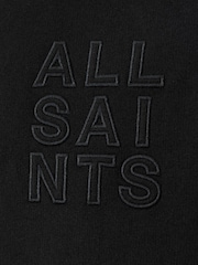 AllSaints Black Stacks Talon Hoodie - Image 8 of 8