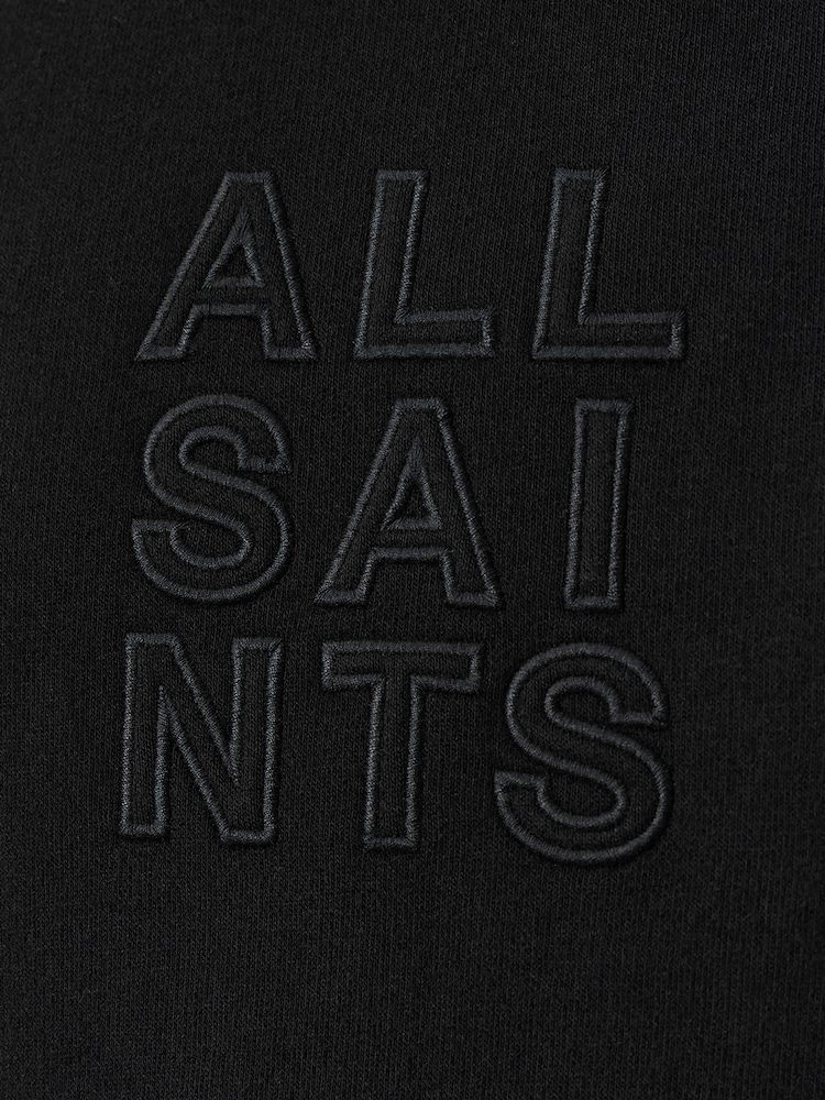 AllSaints Black Stacks Talon Hoodie - Image 8 of 8 AllSaints Black Stacks Talon Hoodie - Image 8 of 8