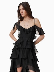 AllSaints Black Sienna Dress - Image 2 of 8