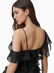 AllSaints Black Sienna Dress - Image 3 of 8