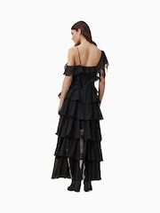 AllSaints Black Sienna Dress - Image 7 of 8