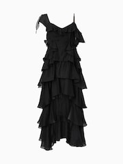 AllSaints Black Sienna Dress - Image 8 of 8
