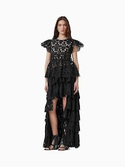 AllSaints Black Cavarly Embriodery Skirt - Image 4 of 8