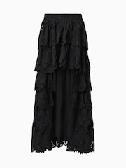 AllSaints Black Cavarly Embriodery Skirt - Image 8 of 8