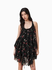 AllSaints Black Rach Dress - Image 2 of 7