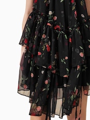 AllSaints Black Rach Dress - Image 5 of 7