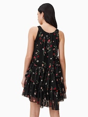 AllSaints Black Rach Dress - Image 6 of 7