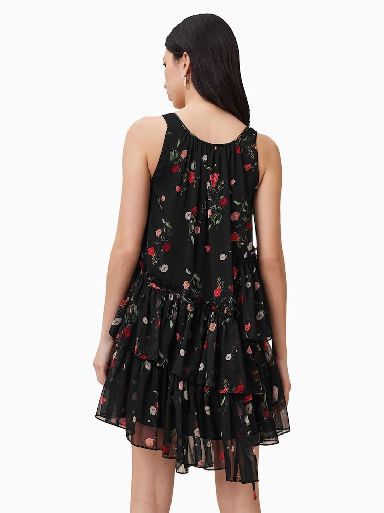 AllSaints Black Rach Dress - Image 6 of 7