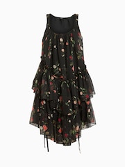 AllSaints Black Rach Dress - Image 7 of 7