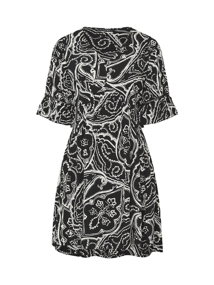 Evans Short Hi Lo Black Dress - Image 5 of 5